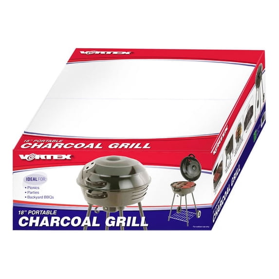 Panacea 18" Vortex Standing Grill Black