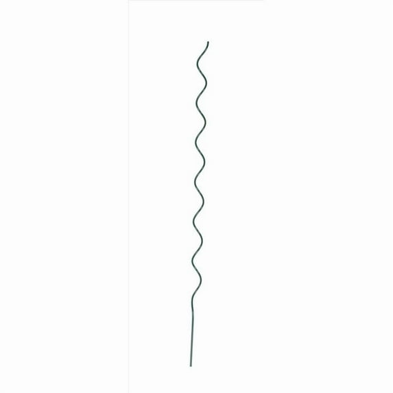 Panacea 7030530 48 x 0.5 x 0.5 in. Green Metal Spiral Stake