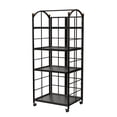 thumbnail image 1 of Panacea Modern Farmhouse Adjustable Plant Stand With Cover, Indoor/Outdoor Garden Rack, 1 of 8