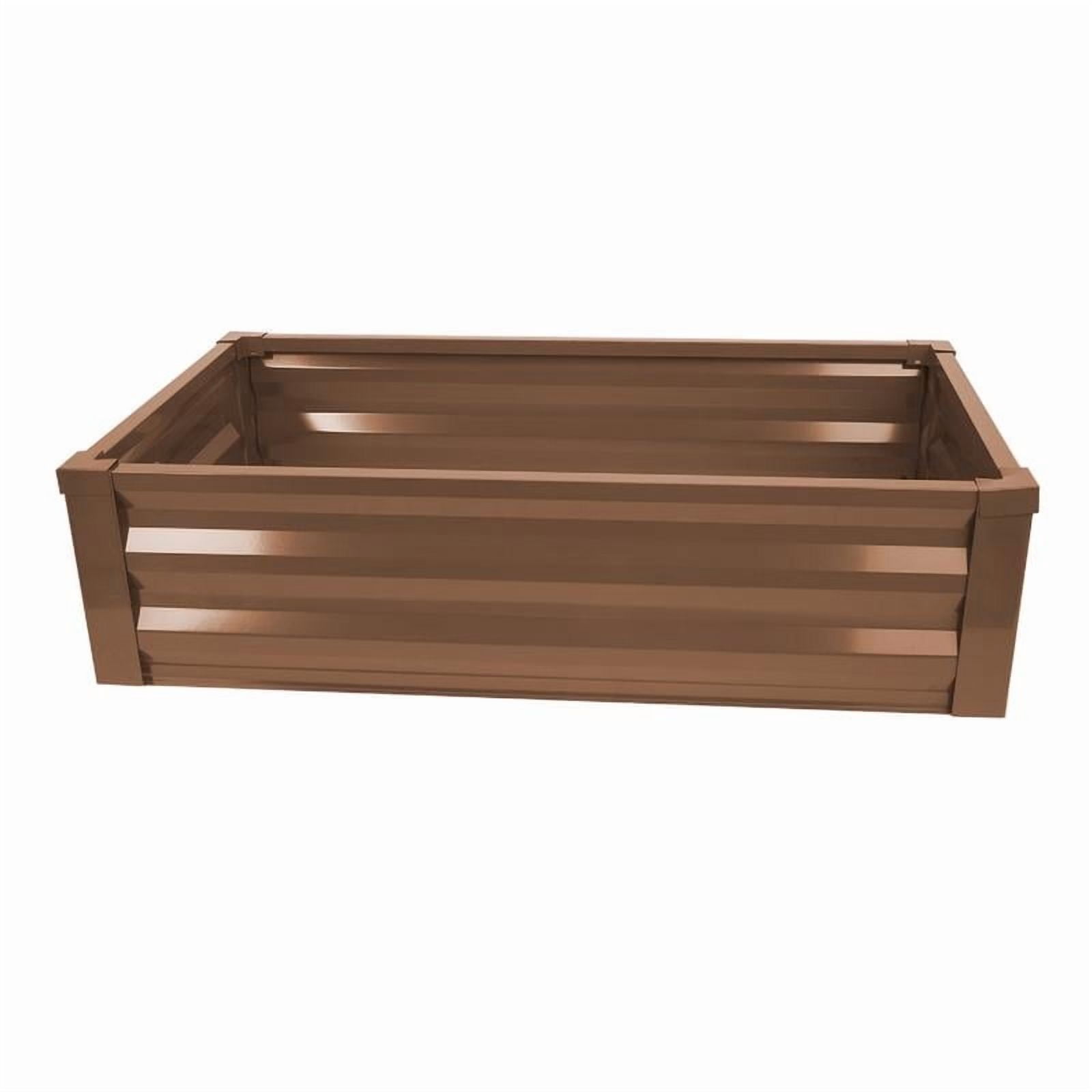 Panacea 83393 Steel Raised Garden Bed, Elevated Planter Box, Galvanized Planter Large