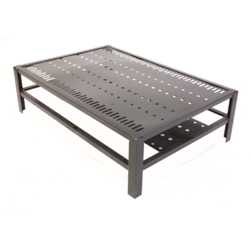 Black Powder Coated Steel Shepard Hook Display Rack