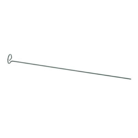 Panacea 89330GT 24" x 2.3" Green Steel PVC Coated Plant Support Stake - Quantity of 24