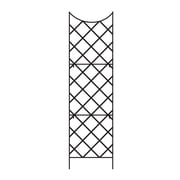 Panacea Giant Metal Trellis for Climbing Plants, Outdoor Garden Obelisk, Black, 108H