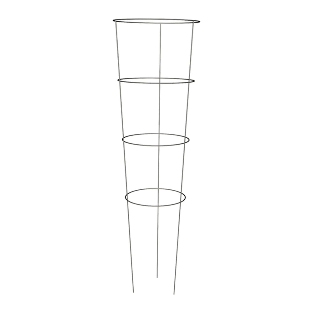 Panacea 42 in. H X 14 in. W Gray Steel Plant Support Panacea 42 in. H X 14 in. W Gray Steel Plant Support