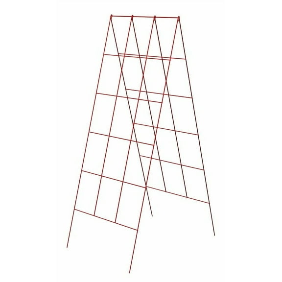 Panacea A-Frame Plant Supports, Red, 48", Pack of 10