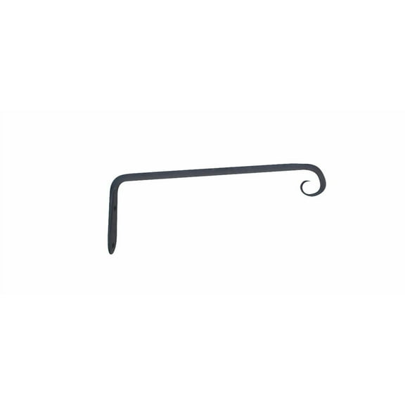 Panacea Straight Hook 10 " Wrought Iron Black