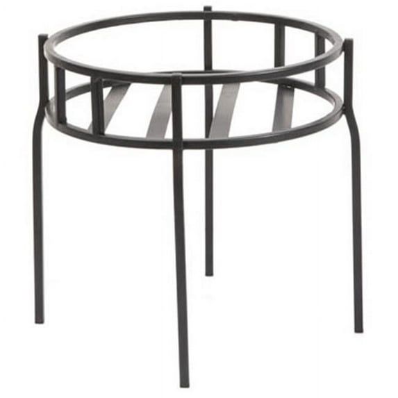 Panacea Contemporary Plant Stand, Black, 10.5"H