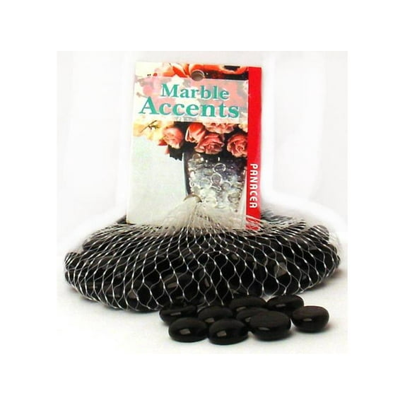 Panacea Decorative Glass Gems 12oz Black