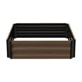 thumbnail image 1 of Panacea Expandable Raised Garden Bed - Rust Resistant Steel, Outdoor - 36 in Square, Brown, 1 of 7
