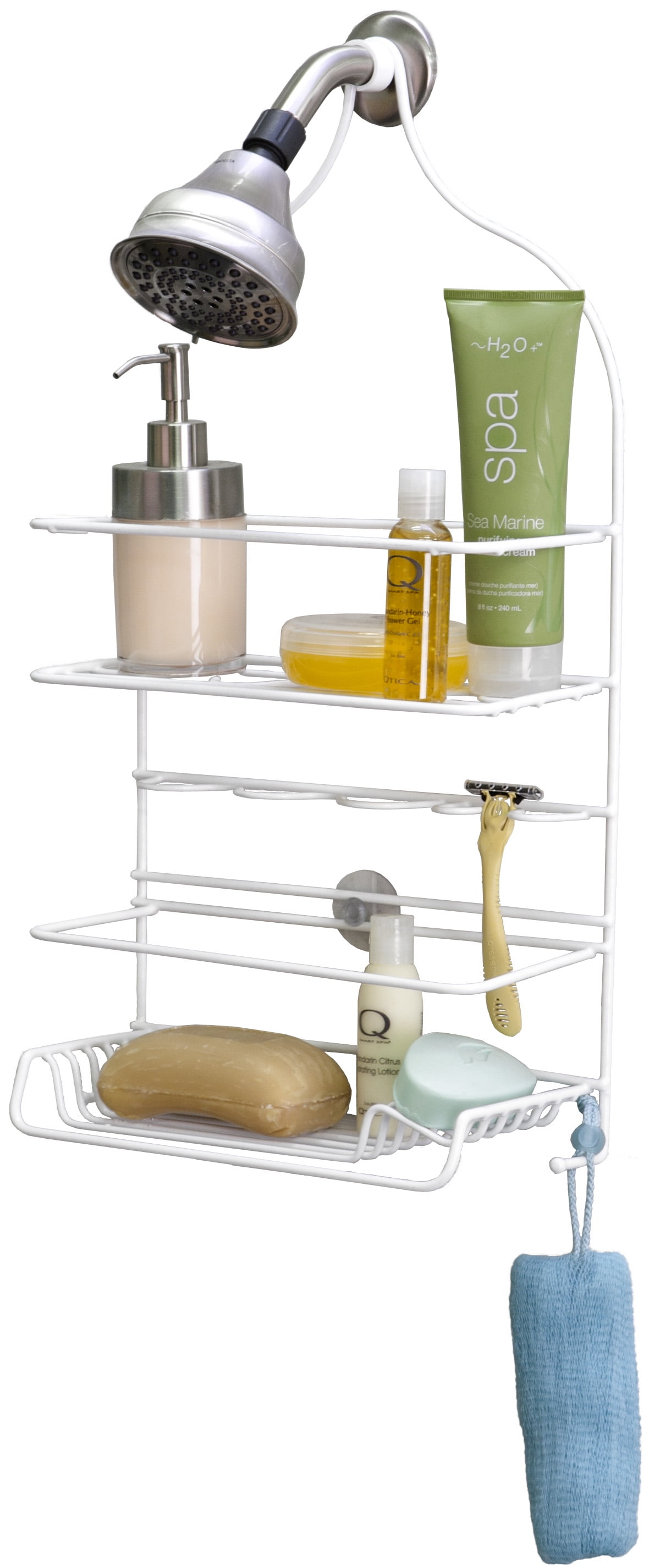 Panacea Extra Large Shower Caddy, White