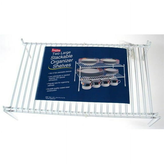 Panacea Large Organizer Stackable Shelf