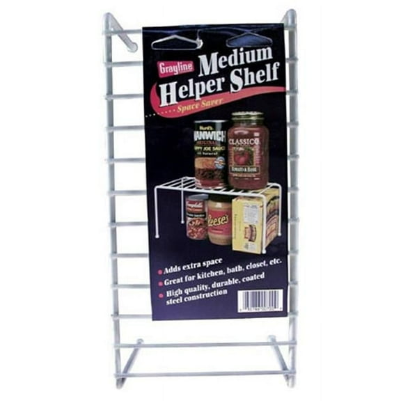 Panacea Medium White Helper Shelf