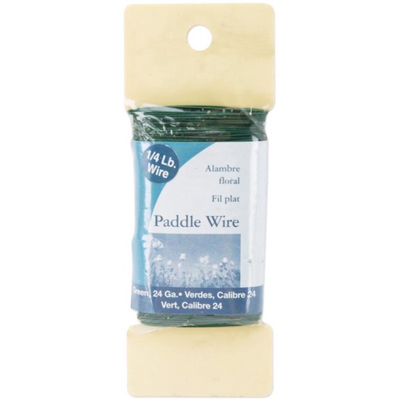 Paddle Wire 24 Gauge 4oz-Green