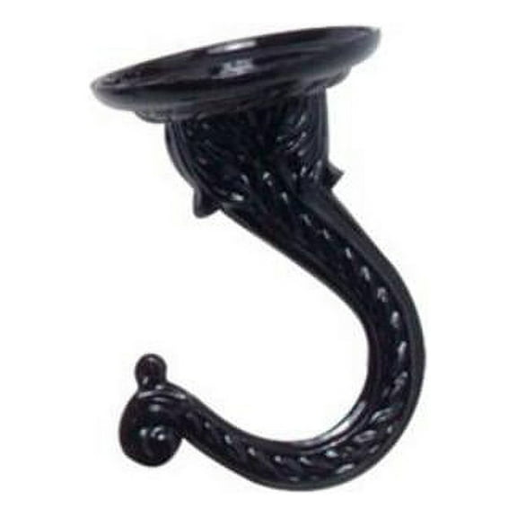 Panacea Products 259373 Ceiling Plant Hook, Black