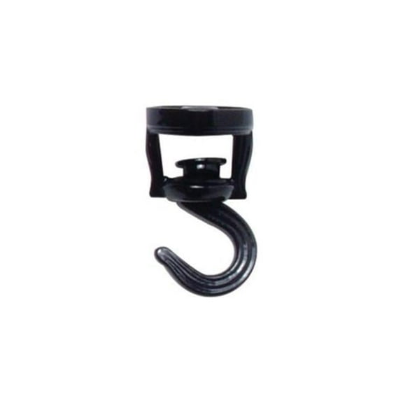 Panacea Products 259376 Swivel Ceiling Plant Hook, Black