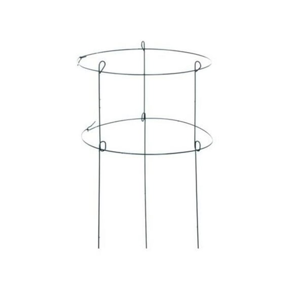 Panacea Products 259434 18 x 36 in. Double Peony Plant Support, Green Ring