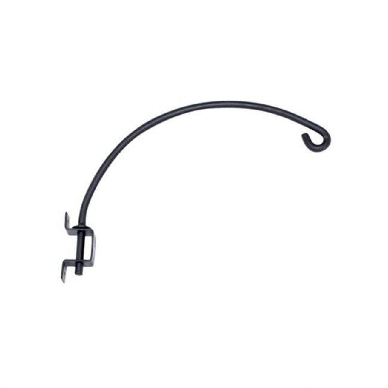 Panacea Products 259573 12 in. Steel Hanging Swivel Plant Bracket, Black