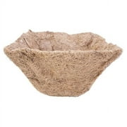 Panacea Products 84168 14 Inch Square Shaped Pre-Formed Coco Fiber Liner Planter - Quantity of 12