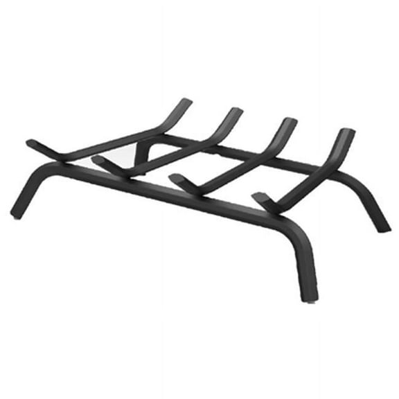 Panacea Products Corp 18" Black Wrought Iron Fireplace Grate 15450Tv