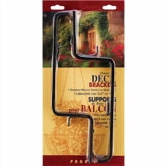Panacea Products Panacea Railing Flower Box Bracket - Pack of 3 Value Multipack