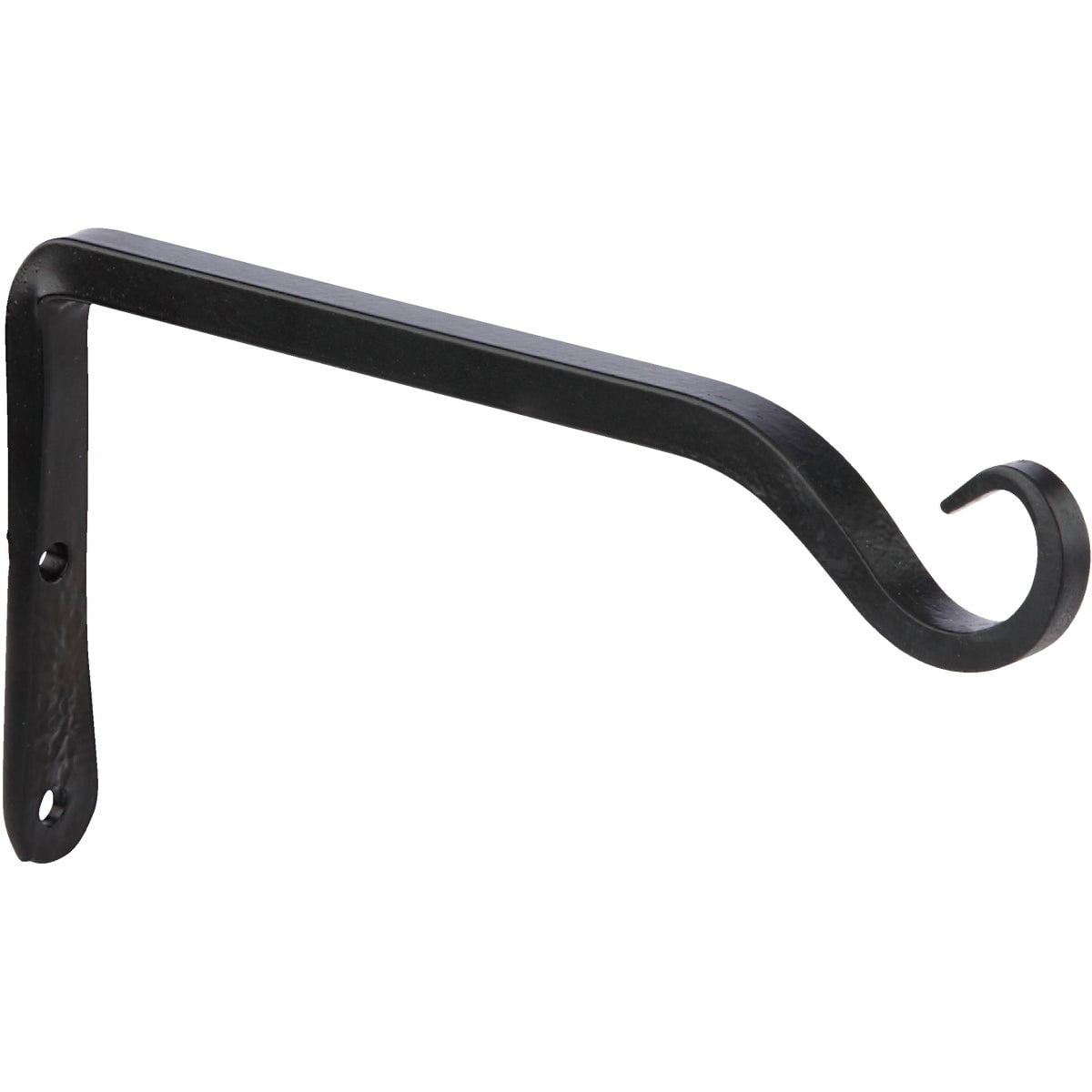 Panacea Black Powder Coated Metal Outdoor Plant Hook