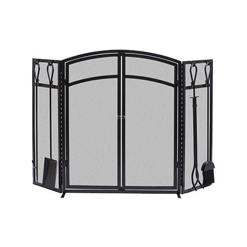 Panacea Products 15138 Fireplace Screen With Tools - Quantity 1
