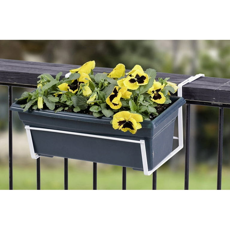 Panacea White Steel 4 in. H Sturdy Plant Hook Panacea White Steel 4 in. H Sturdy Plant Hook