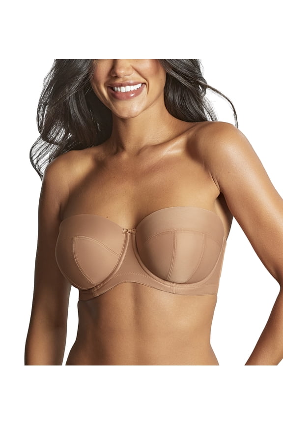 Alice Strapless Underwire Bra (11040),34GG,Honey