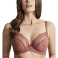 thumbnail image 1 of Panache Ana Lace Plunge Underwire Bra (9396),34F,Sienna, 1 of 4