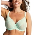 thumbnail image 1 of Panache Ana Lace Plunge Underwire Bra (9396),36F,Mint Green, 1 of 4