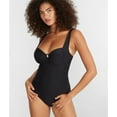 thumbnail image 1 of Panache BLACK Marianna Balconette One Piece Swimsuit, US 32G, UK 32F, 1 of 4