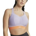 thumbnail image 1 of Panache Boundless Racerback Non-Wire Sports Bra (7341),28HH,Lilac/Orange, 1 of 5