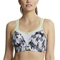 thumbnail image 1 of Panache Boundless Racerback Non-Wire Sports Bra (7341),34FF,Grey Animal, 1 of 5