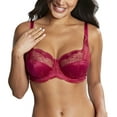 thumbnail image 1 of Panache Clara Full Cup Underwire Bra (7255),32H,Orchid/Red, 1 of 6
