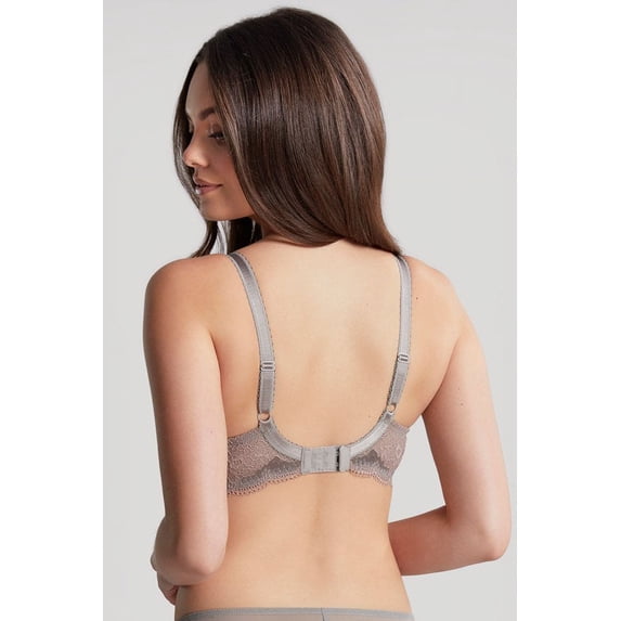 Panache Clara Molded Sweetheart Underwire Bra (7251),30FF,Opal Grey