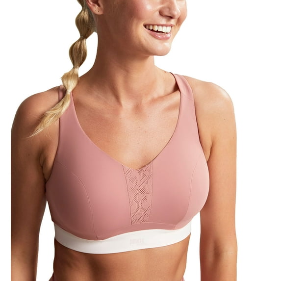 Panache Endurance Ultra Perform Non-padded Underwire Sports Bra (5022),30D,Sienna