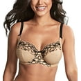thumbnail image 1 of Panache Envy Balcony Underwire Bra (7285),32GG,Sand/Black, 1 of 5