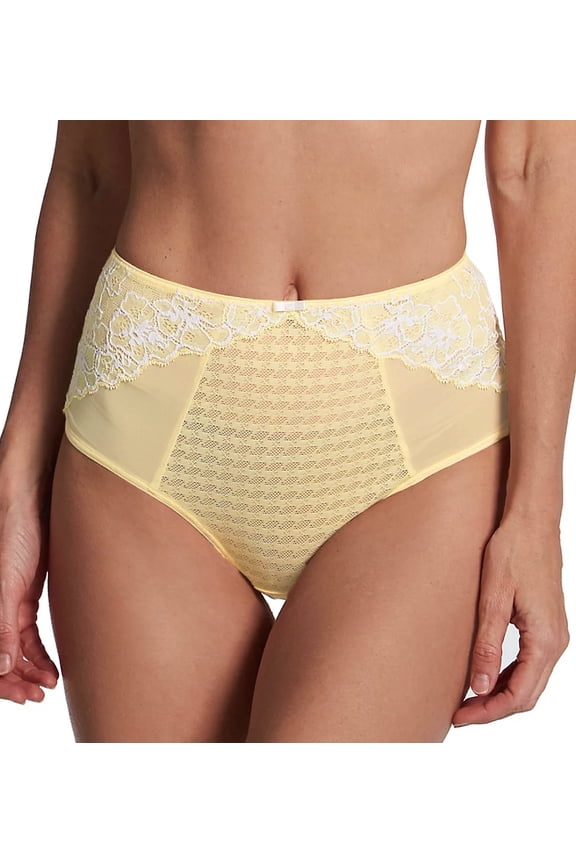 Envy Deep Brief (7283),Medium,Lemon/White