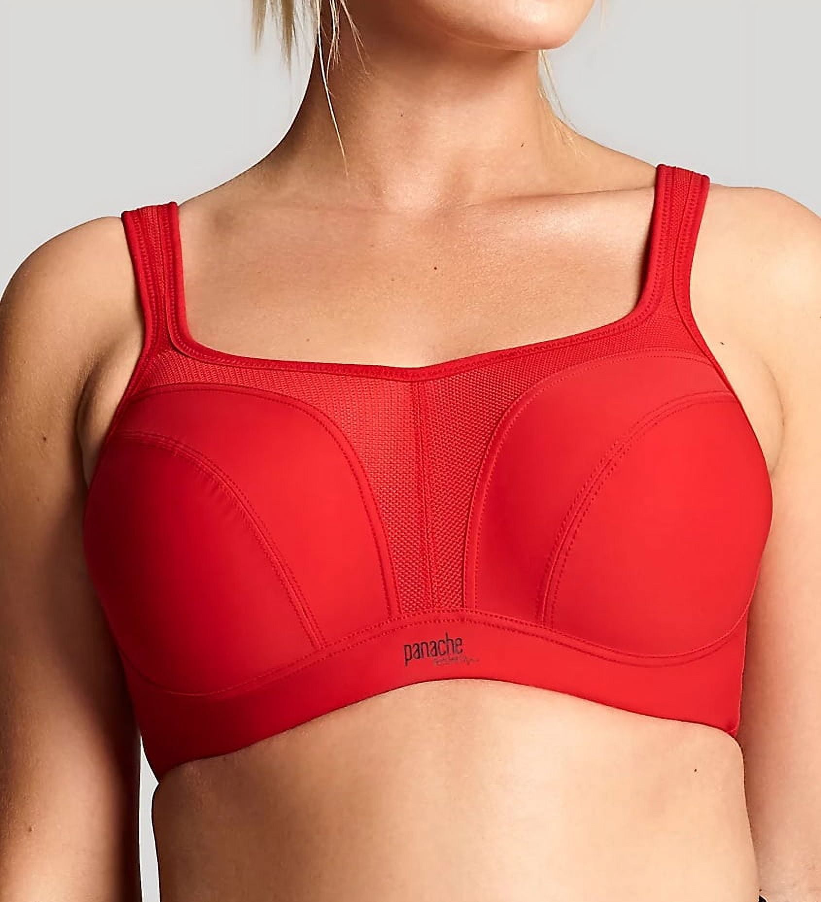 Panache Underwire Sports Bra (5021),28HH,Latte 