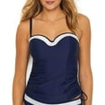 thumbnail image 1 of Panache NAVY Anya Cruise Molded Bandeau Tankini Top, US 34G, UK 34F, NWOT, 1 of 4
