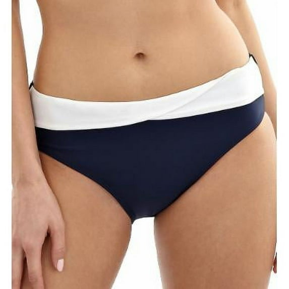 Panache NAVY/WHITE Portofino Classic Swim Bottom, US X-Small, UK 8