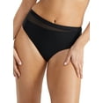 thumbnail image 1 of Panache NOIR Serenity Gathered Bikini Swim Bottom, US 14, 1 of 2