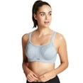 thumbnail image 1 of Panache Power Underwire Sports Bra (5021),30D,Grey Marl, 1 of 4