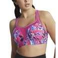 thumbnail image 1 of Panache Power Underwire Sports Bra (5021),36GG,Abstract Orchid, 1 of 5
