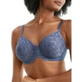 thumbnail image 1 of Panache Radiance Molded Nonpadded Underwire Bra (10461),36G,Steel Blue, 1 of 5