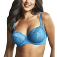 thumbnail image 1 of Panache Rocha Low Front Balconnet Underwire Bra (10341),38F,Peacock Blue, 1 of 5
