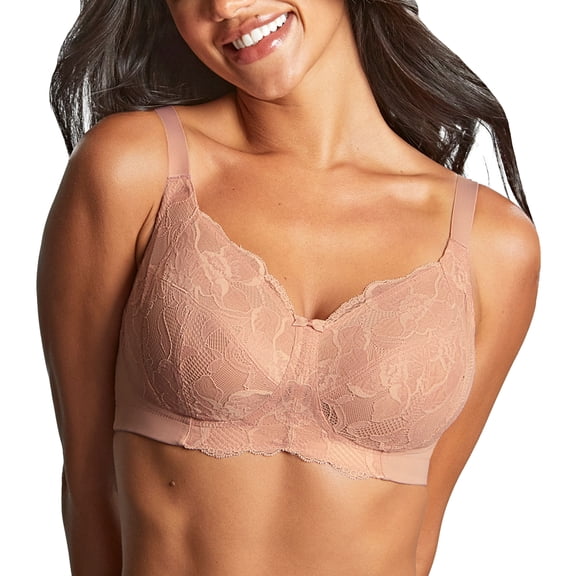 Panache Rocha Non-Wire Full Cup Bra (10345),32G,Misty Rose