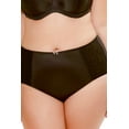 thumbnail image 1 of Sculptresse Women's Lace Panel Brief Black Size 5XL, 1 of 4