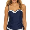thumbnail image 1 of Panache Swim Anya Cruise Moulded Bandeau Tankini SW1091, 1 of 2