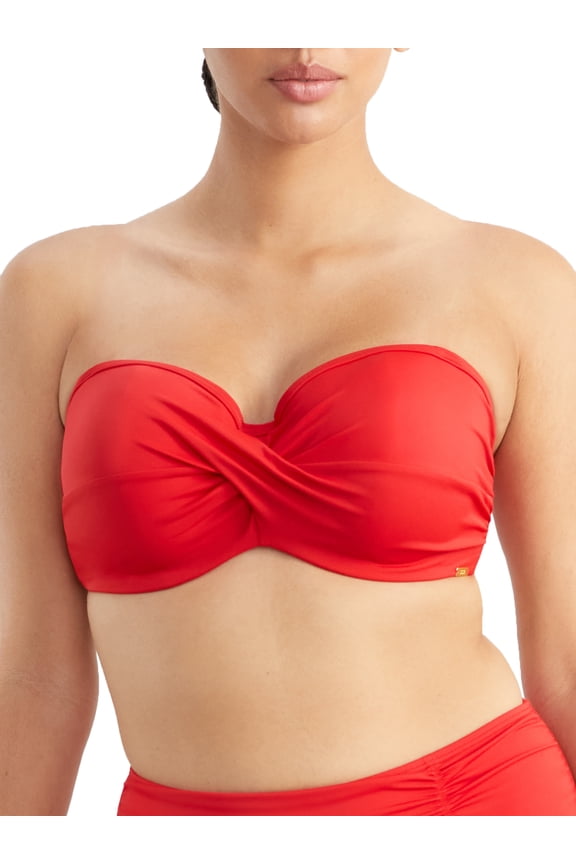 Swim Anya Riva Twist Bandeau Bikini Top SW1303
